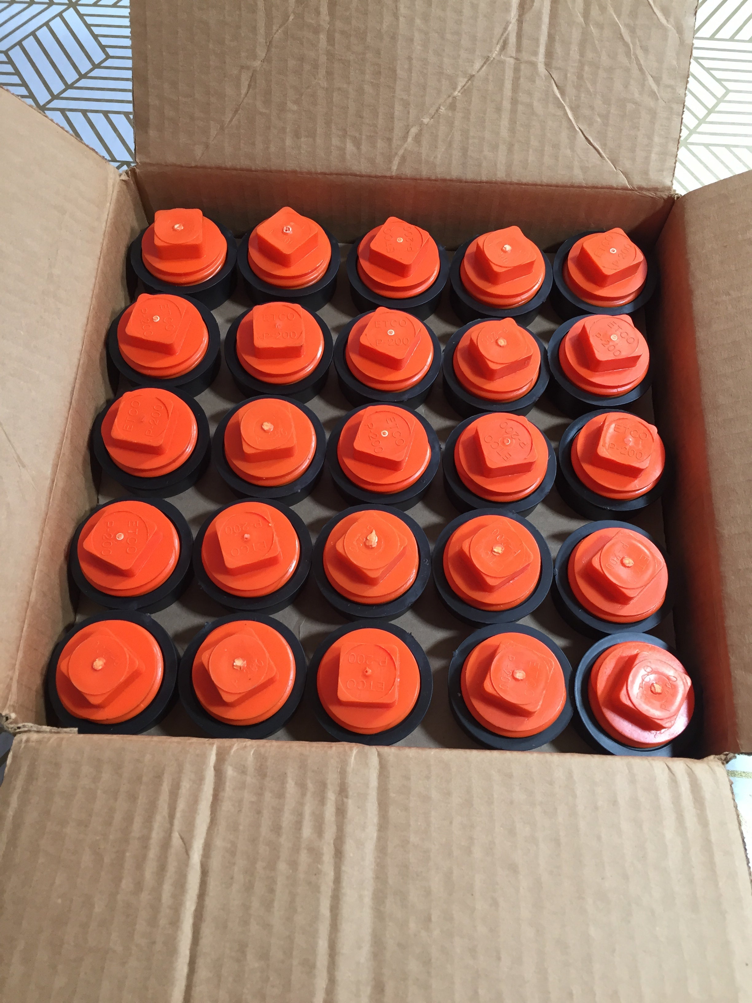 2 Inch T-Cone Cleanout Test Plug 92150 Mainline ML10491 | PACK OF 50 *NOS* (8064169771246)